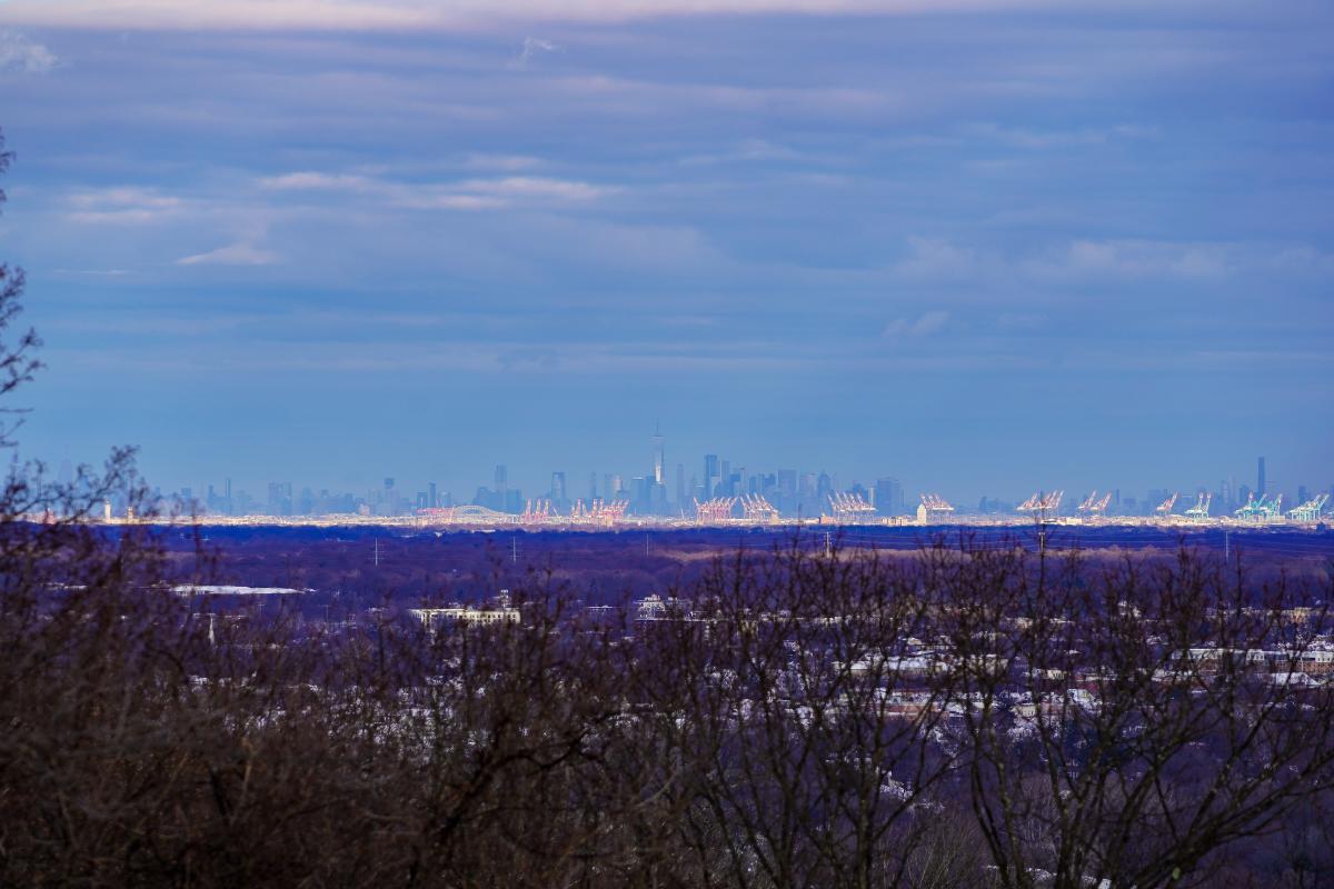 New York City skyline from Washington Rock Park