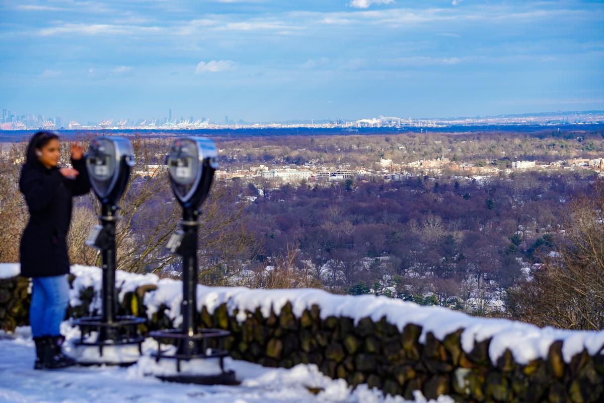 Washington Rock Park Winter Viewer