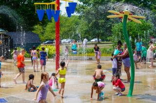 Colonial Park Spray Park kids are enjoying 