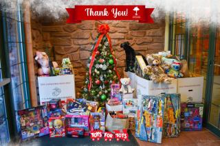 Toys For Tots previous years collection